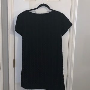 Kate Spade Size 4 Black Crochet Dress